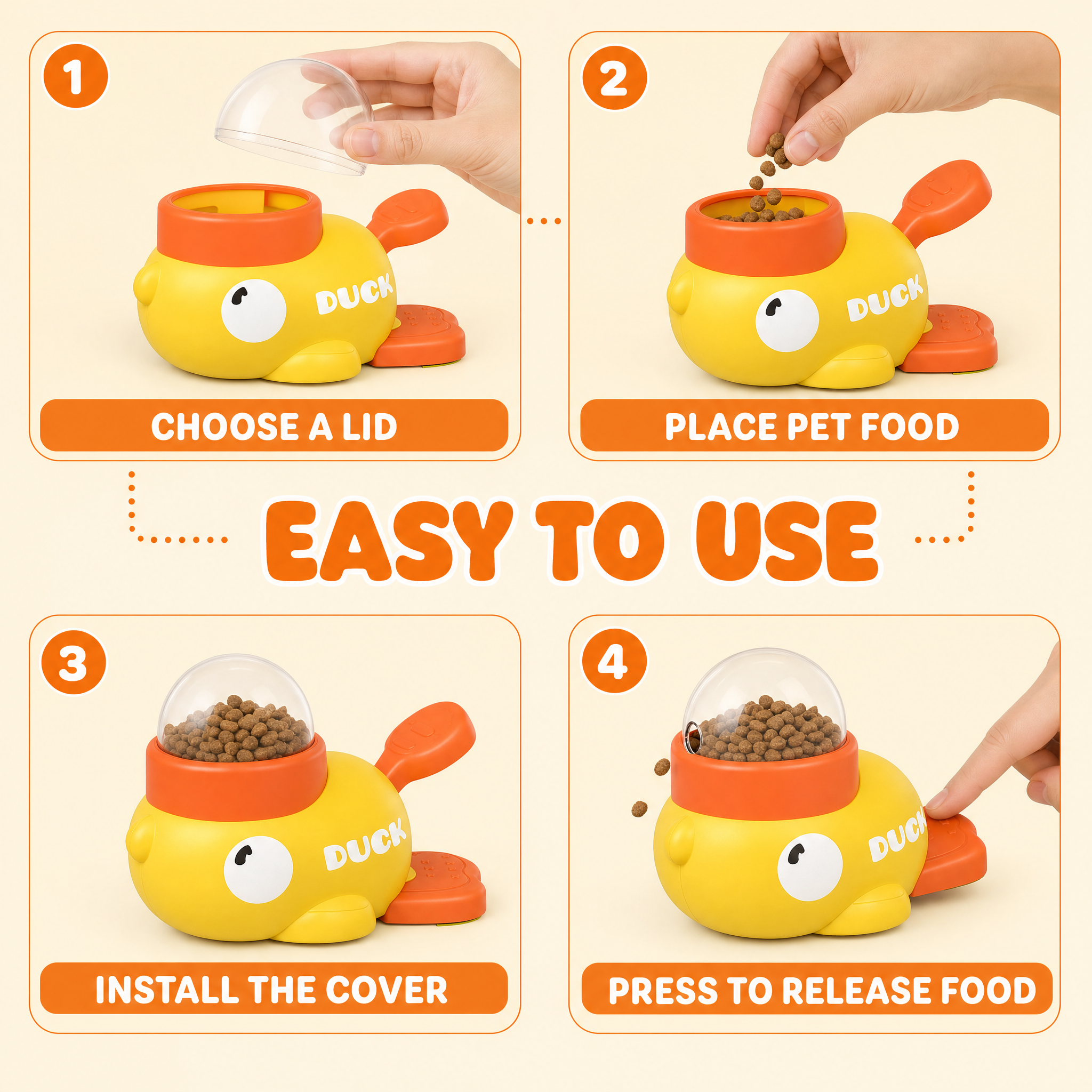 Numeo™  Pet Interactive Feeding Toy